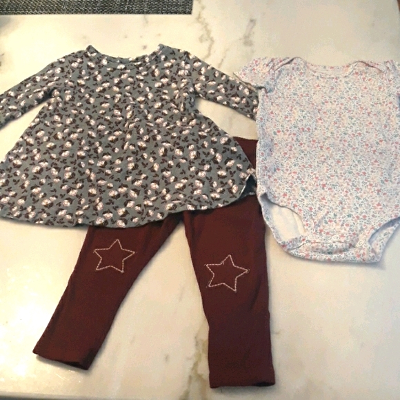 old navy & carter Other - Baby girls 3 peice outfit
